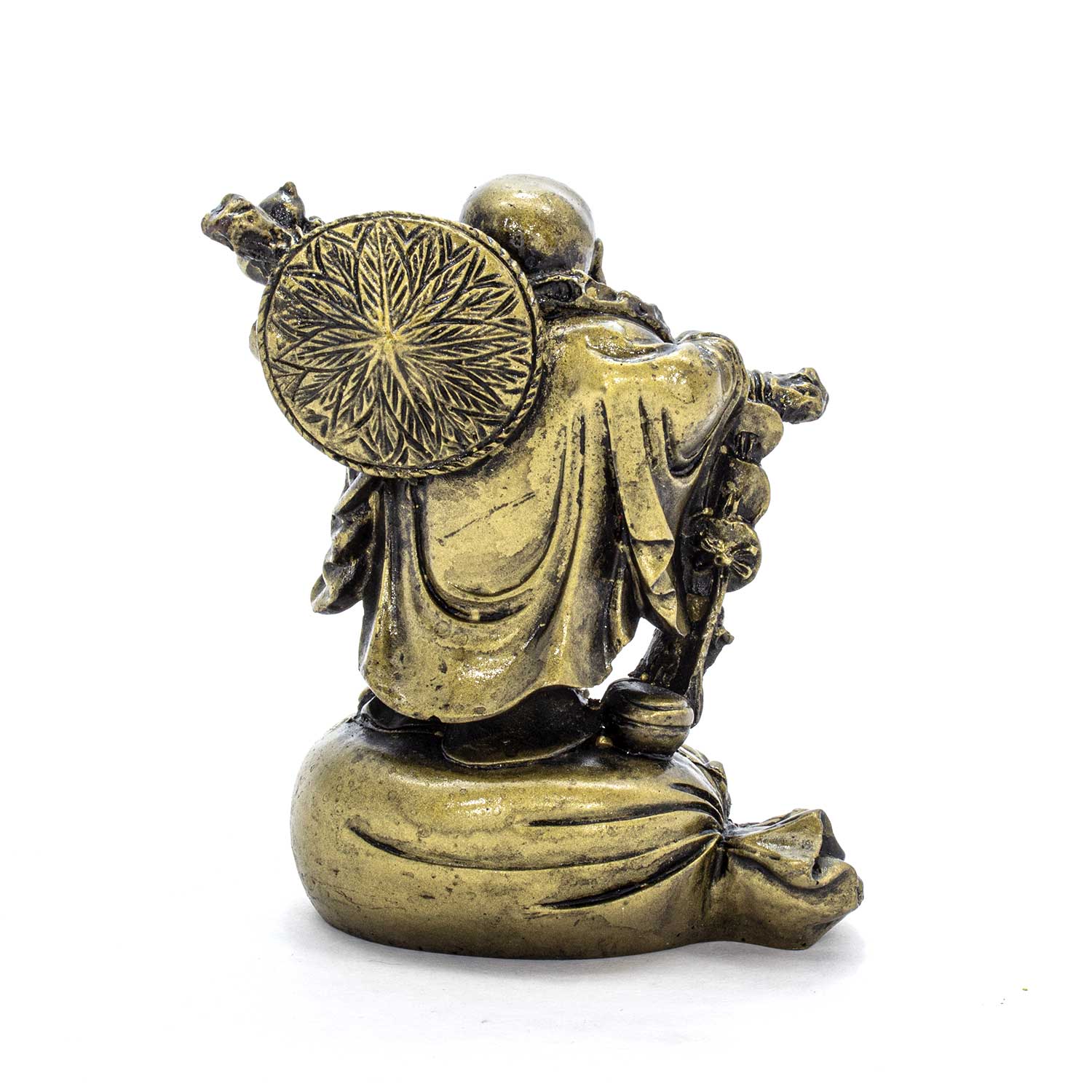 resin laughing buddha statue